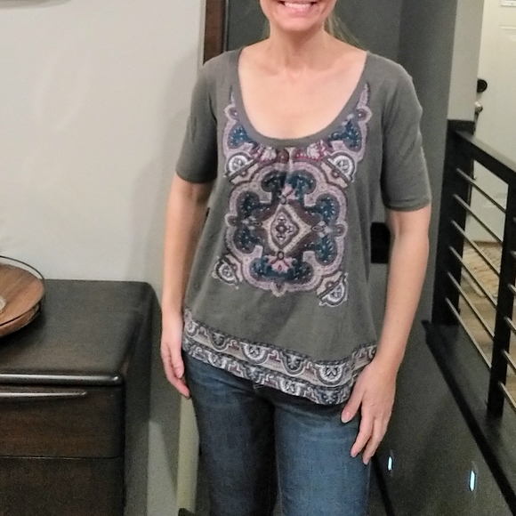 Anthropologie Tops - ANTHROPOLOGIE brilliant bow akemi + kin top M